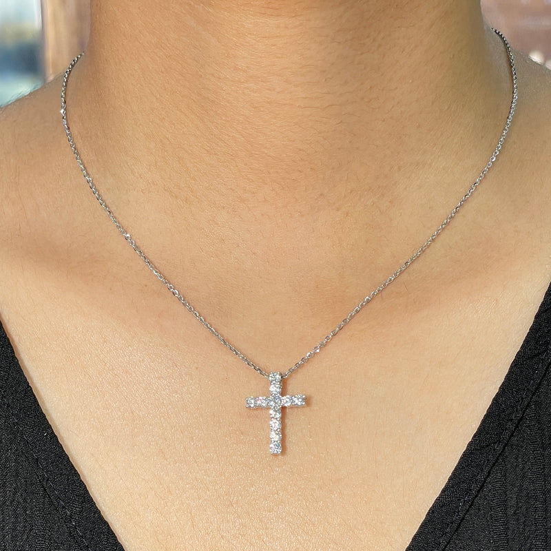 Diamond Cross Pendant