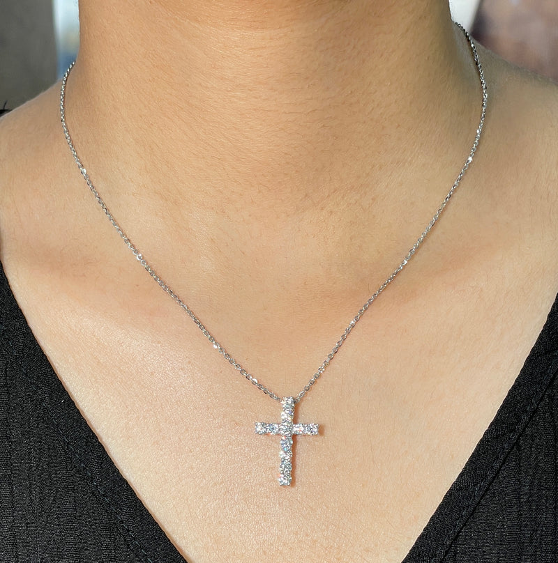 Diamond Cross Pendant