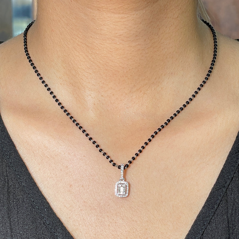Diamond mangalsutra hotsell design