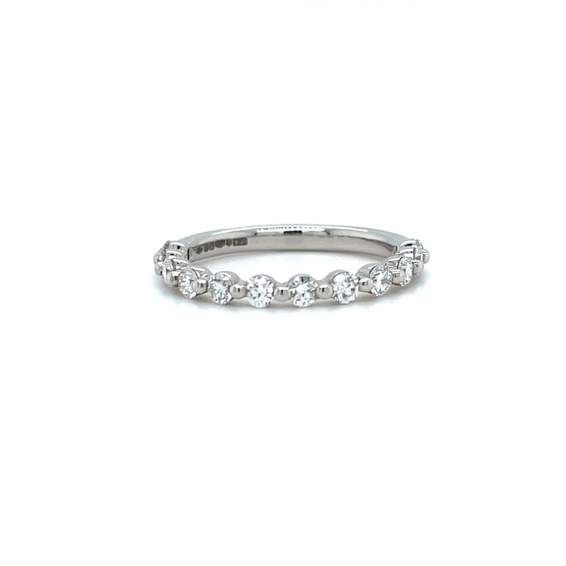 Round Diamond Eternity Bubble Band