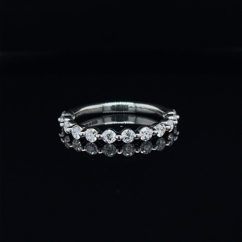 Round Diamond Eternity Bubble Band
