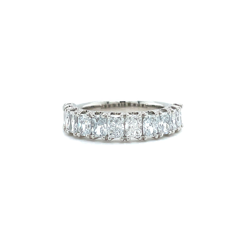 Radiant Diamond Wedding Band