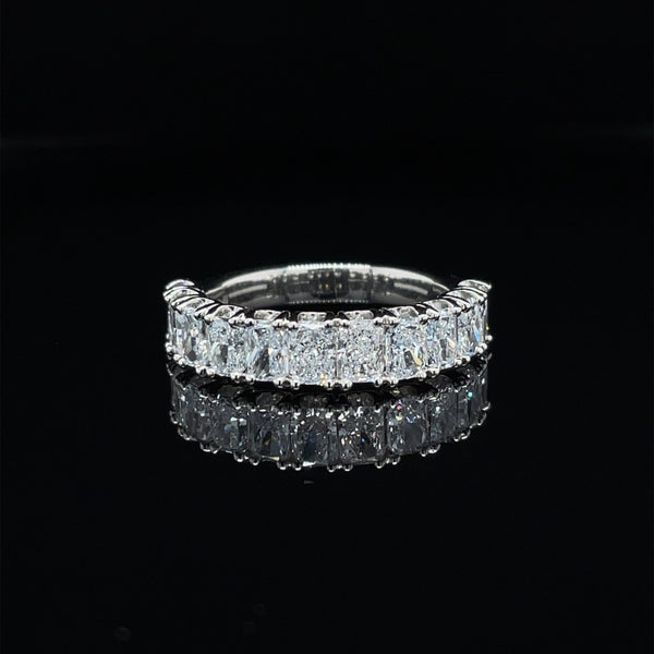 Radiant Diamond Wedding Band