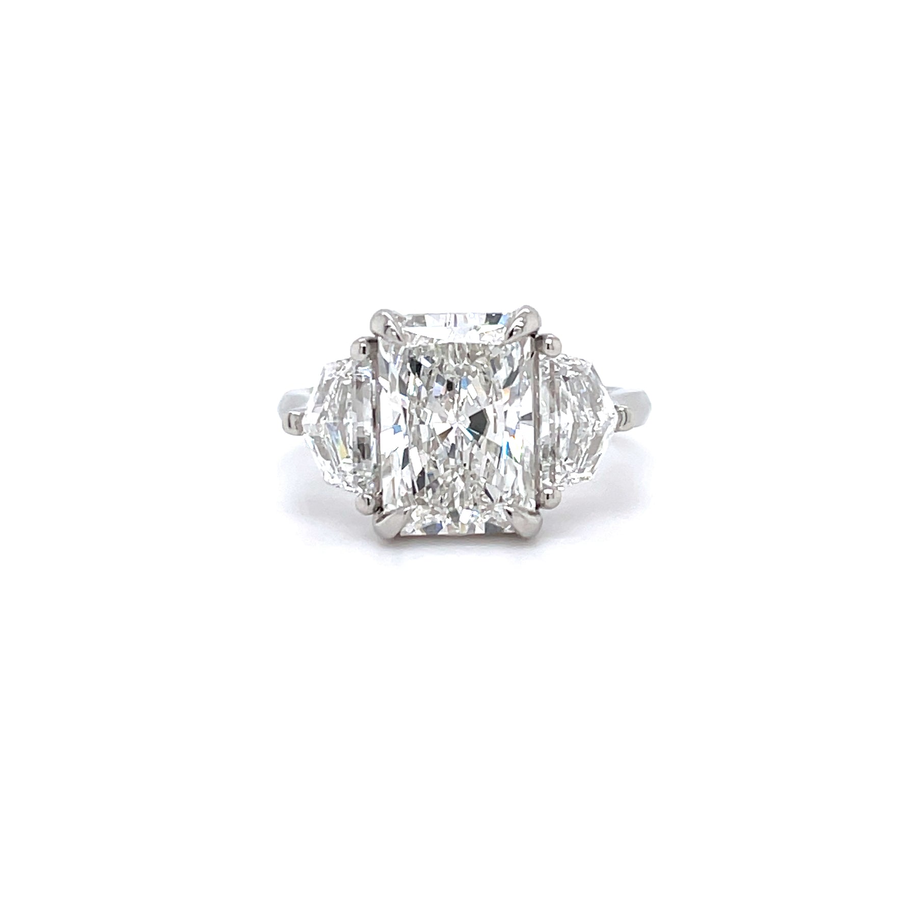 RADIANT CADILLAC TRILOGY ENGAGEMENT RING Taj Jewels UK