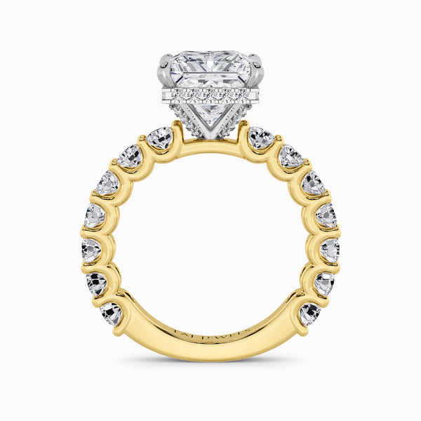 Princess Cut Lab Diamond Engagement Ring (1.50CT+)