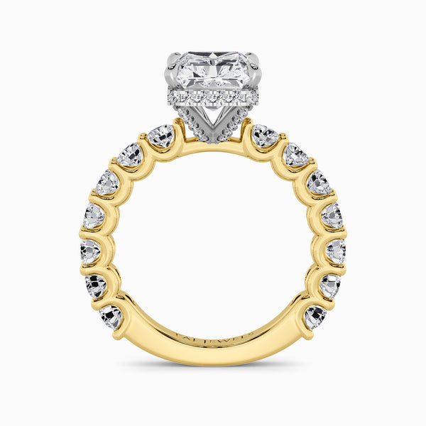 Radiant Cut Lab Diamond Engagement Ring (1.50CT+)