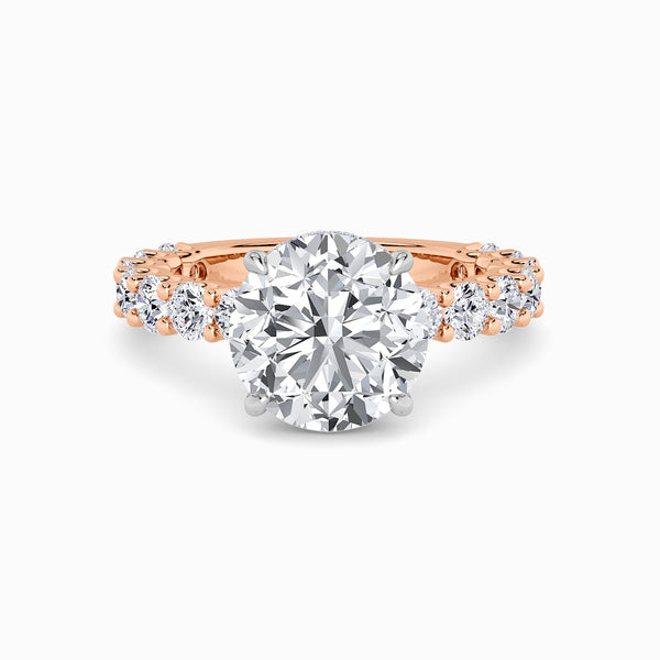 Round Brilliant Cut Lab Diamond Engagement Ring (1.50CT+)