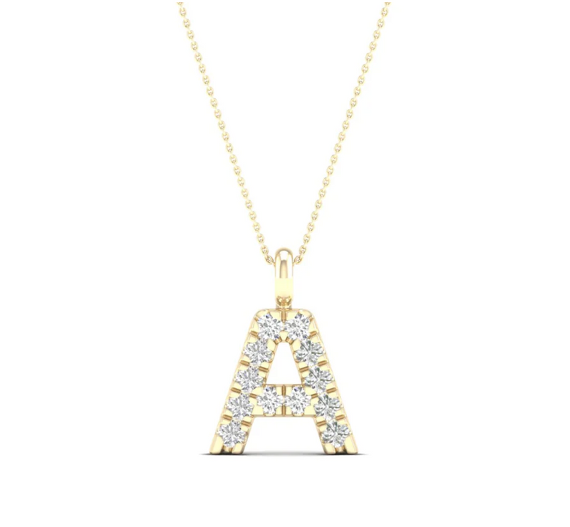 A Initial Pendant