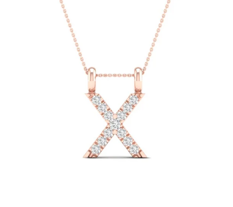 X Initial Pendant