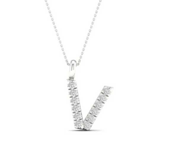 V Initial Pendant