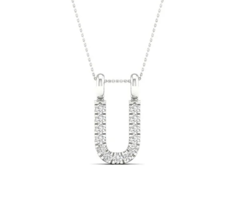 U Initial Pendant