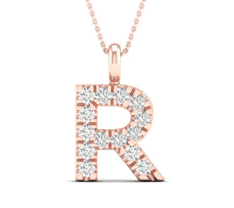 R Initial Pendant