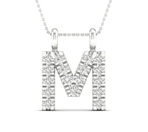 M Initial Pendant