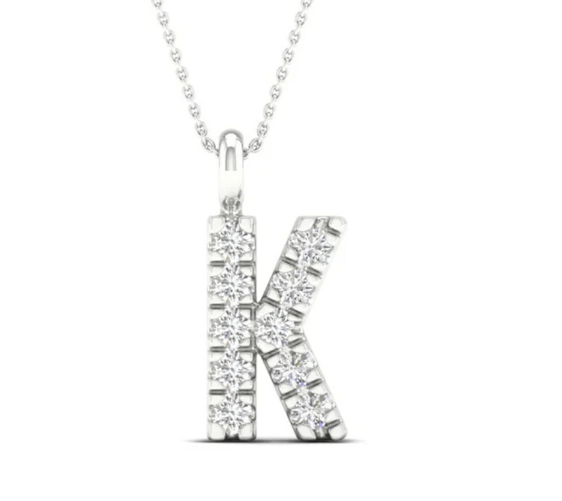 K Initial Pendant