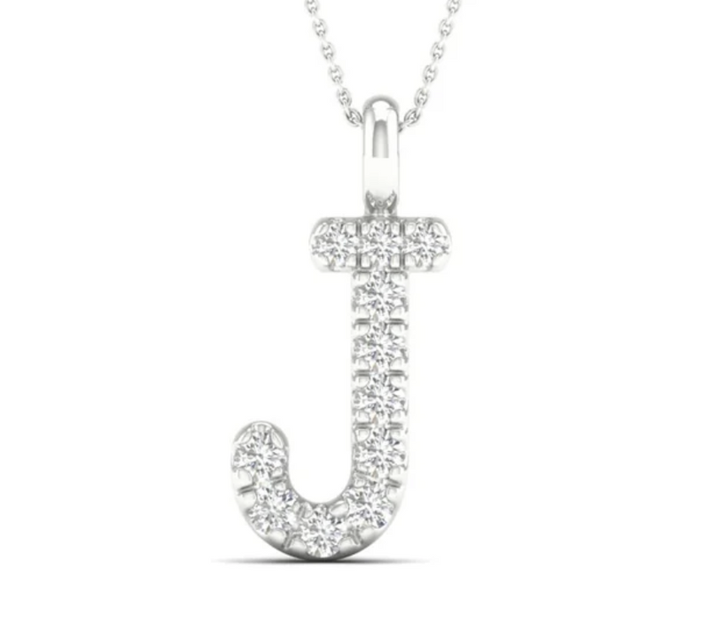 J Initial Pendant