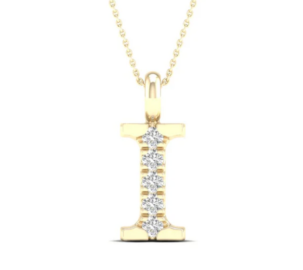 I Initial Pendant