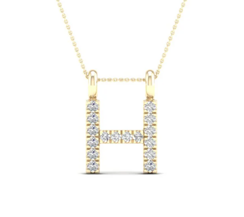 H Initial Pendant