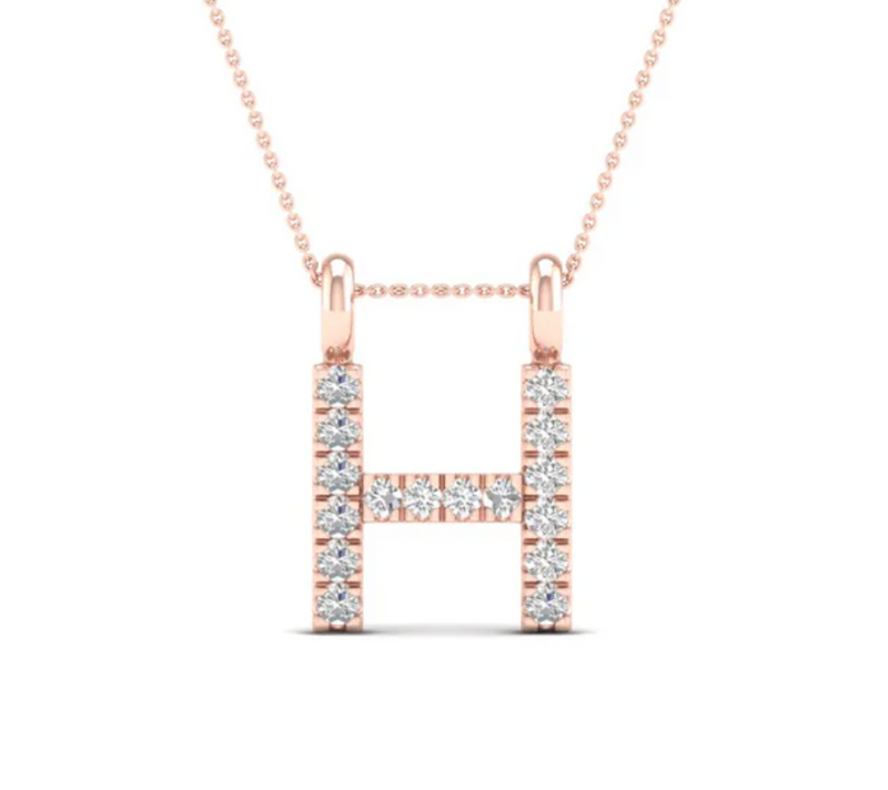 H Initial Pendant