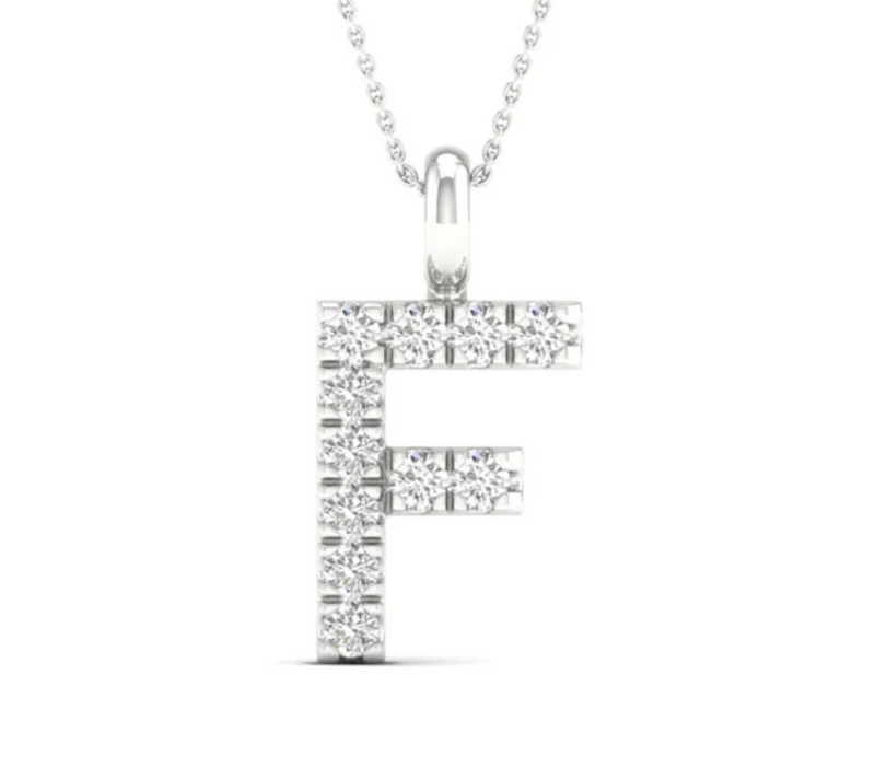 F Initial Pendant