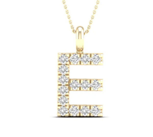 E Initial Pendant