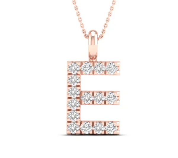 E Initial Pendant
