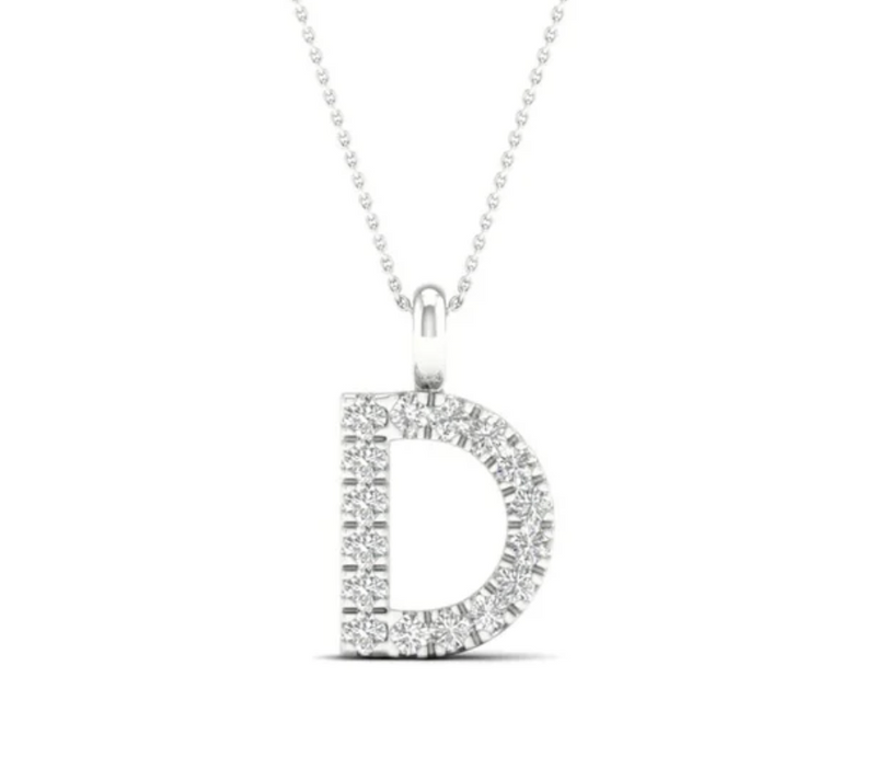 D Initial Pendant