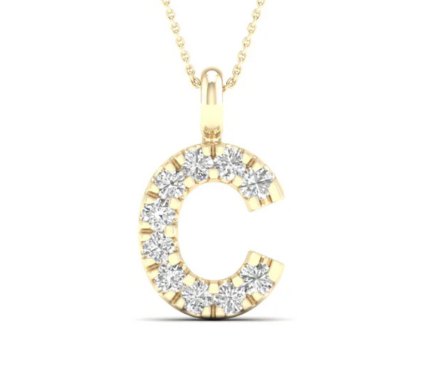 C Initial Pendant