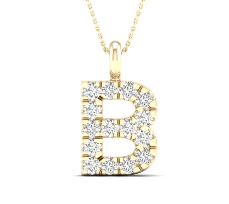 B Initial Pendant