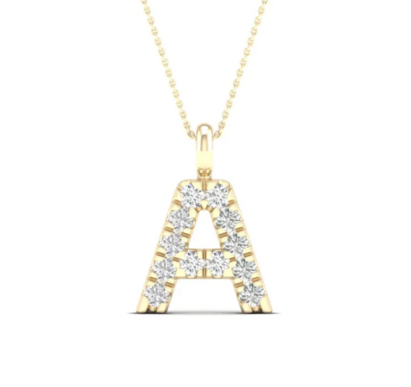 A Initial Pendant