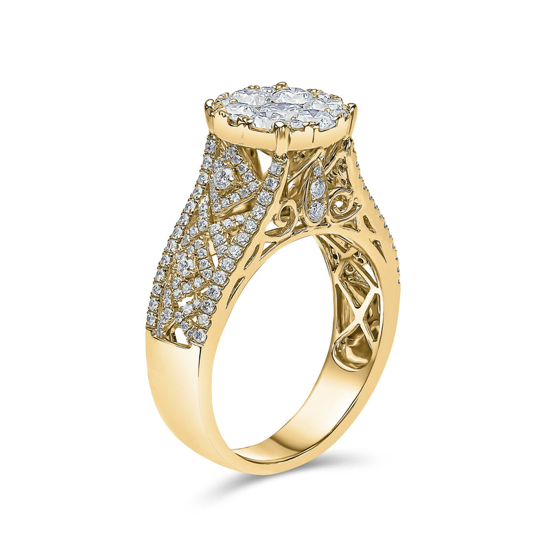 Showstopper Diamond Engagement Ring