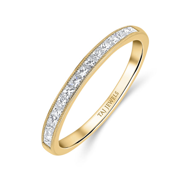 Diamond Wedding Band in Channel Setting