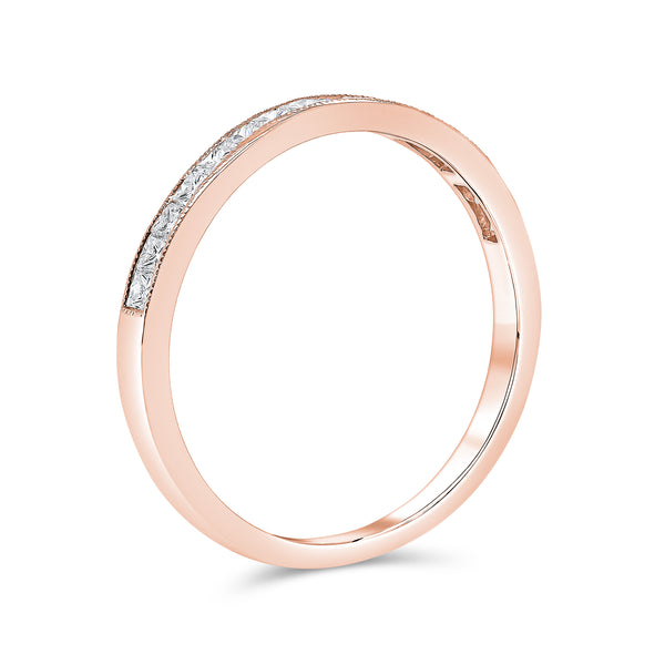 Diamond Wedding Band in Channel Setting