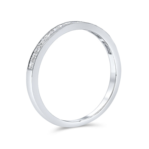 Diamond Wedding Band in Channel Setting